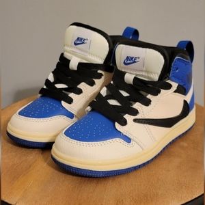 Nike Kids Sneakers Blue and Black
